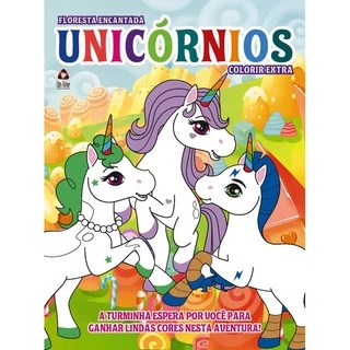 Unicórnios - Colorir Extra 03