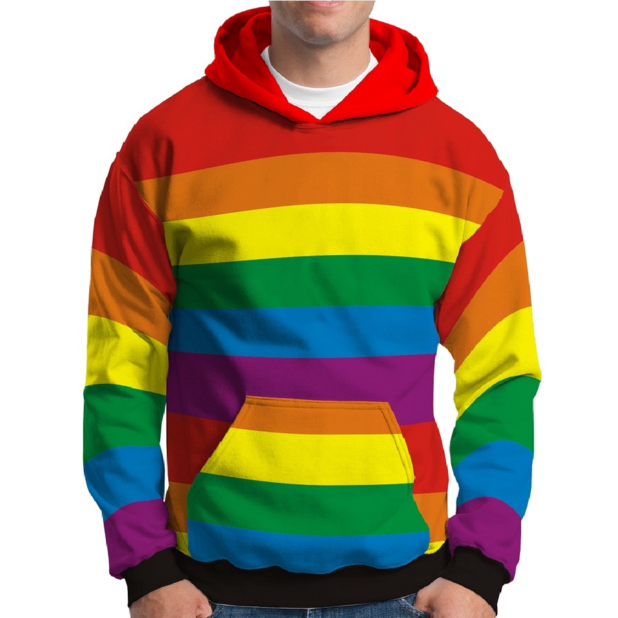 Moletom arco iris store lgbt