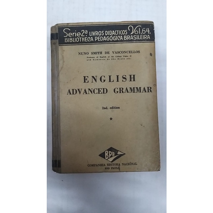 ENGLISH ADVANCED GRAMMAR - 2nd. Edition | Shopee Brasil
