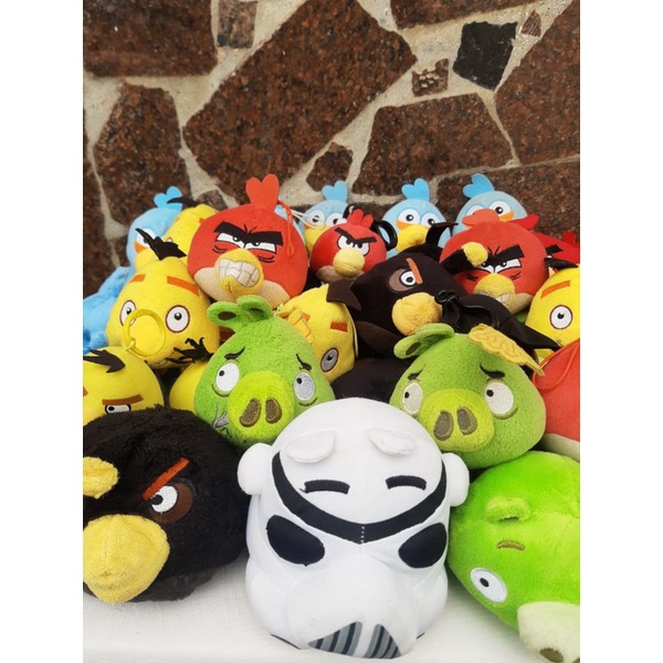 Pelucia Angry Birds Colecionavel McDonald's, Pepsico e Outros