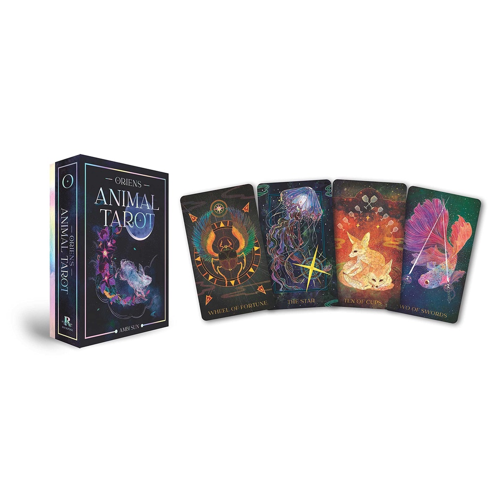 Orien's Animal Tarot: 78 card deck and 144 page book Cartas