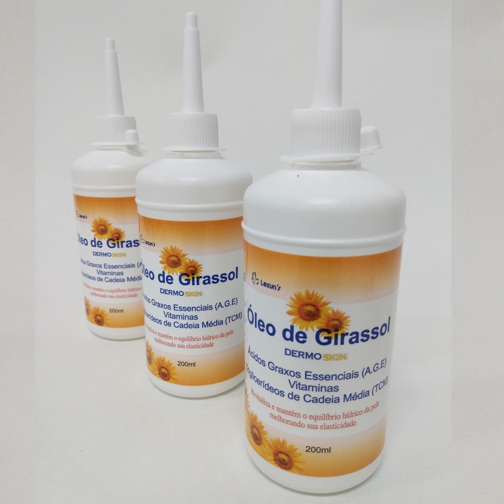 Oleo de Girassol Cicatrizante para Feridas e Escaras 200ml | Shopee Brasil