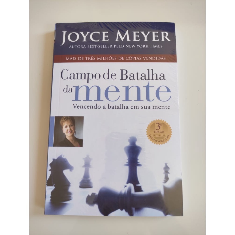 Livro Campo de Batalha da Mente - Joyce Meyer Promoção | Shopee Brasil