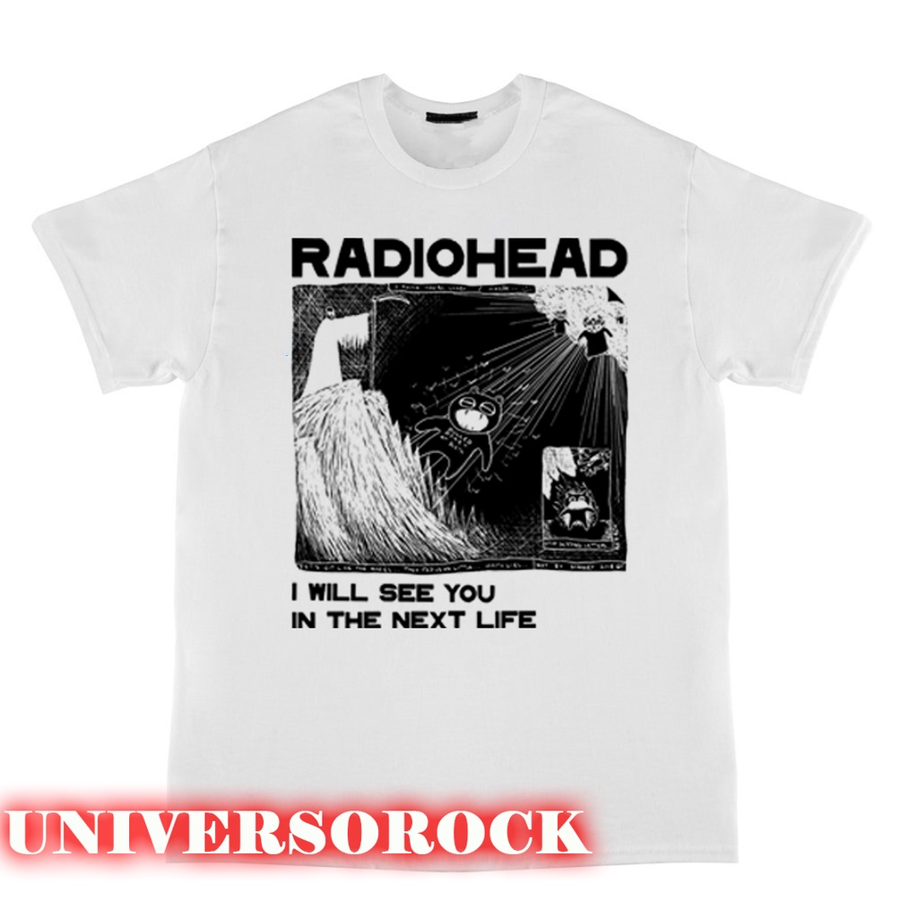 Camiseta T-shirt Unissex Radiohead I Will See You | Shopee Brasil