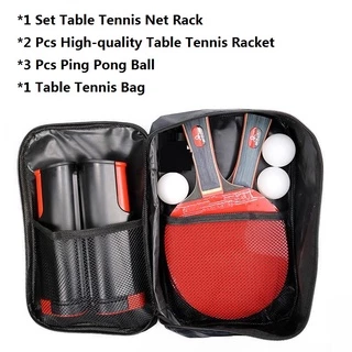 Conjunto Portátil De Tênis De Mesa Dobrável De Alta Qualidade Rack