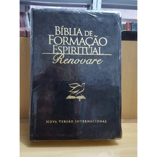 Bíblia Formação Espiritual - Renovare - LUXO PRETA COM DOURADO