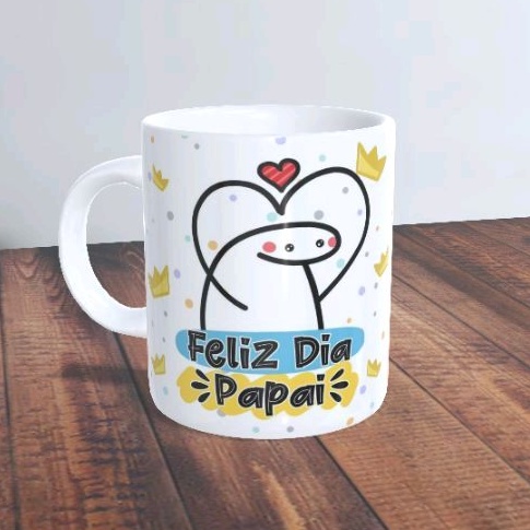 Caneca Flork rei dia dos pais (MELHOR PREÇO) | Shopee Brasil