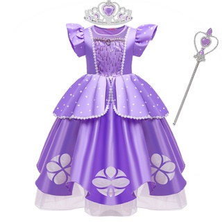 Fantasia Princesa Sofia O Primeiro Vestido Para Crianças Festa De  Aniversário/Cosplay