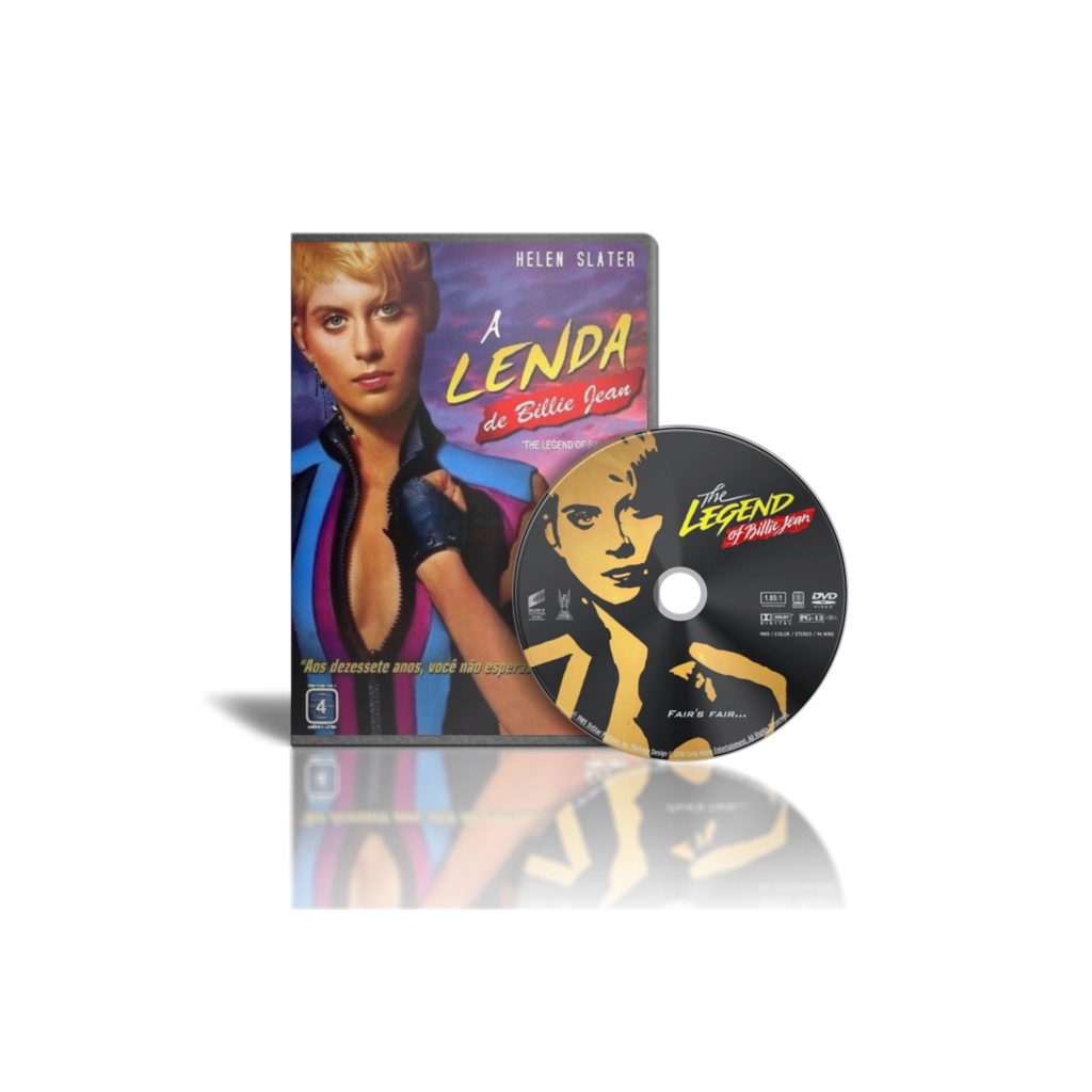 DVD A Lenda de Billie Jean (Dublado) Shopee Brasil