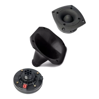 Kit 1 Driver + 1 Cone Bocal Cornetas + 1 Super Tweeter Tuiter Tweter Twiter 200w