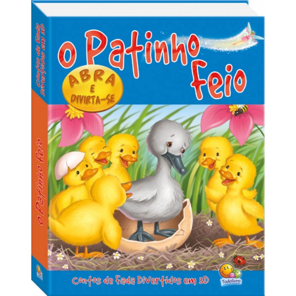 Livrinho em 3d - O patinho Feio - Todo Livro | Shopee Brasil