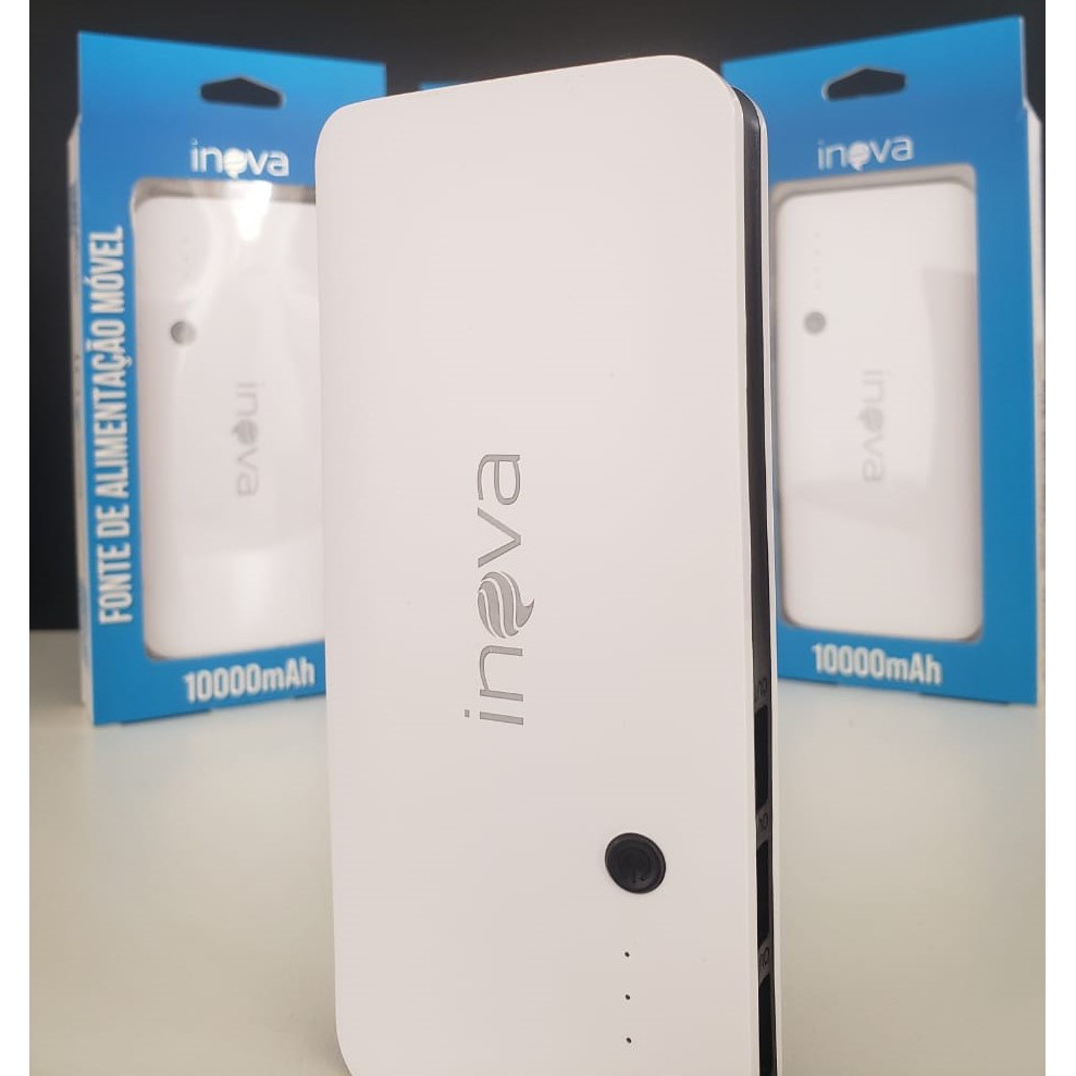 Carregador Portátil Inova 10.000 MAh (Power Bank) | Shopee Brasil