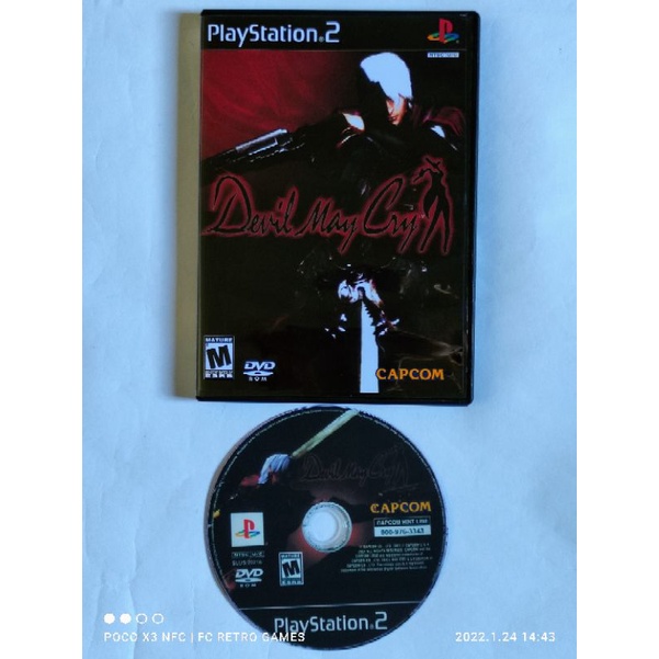 Resident Evil Code Verônica ps2 ( Biohazard ) + cd bônus Devil May Cry -  Escorrega o Preço