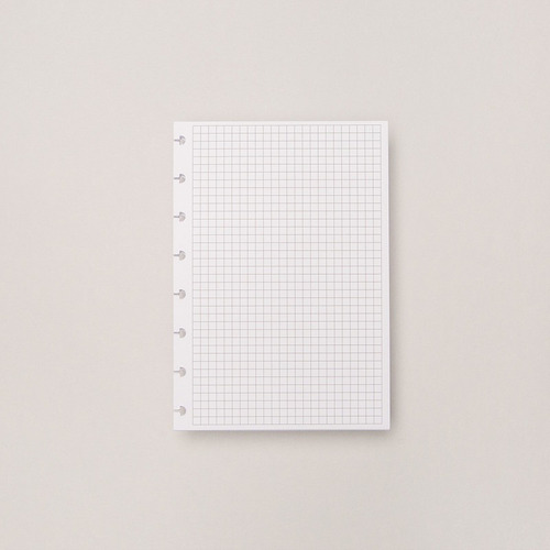 Caderno Inteligente Refil A5 Quadriculado 90g