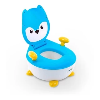 Privada Infantil Fox Potty Raposa Safety 1st Troninho Rosa e Azul