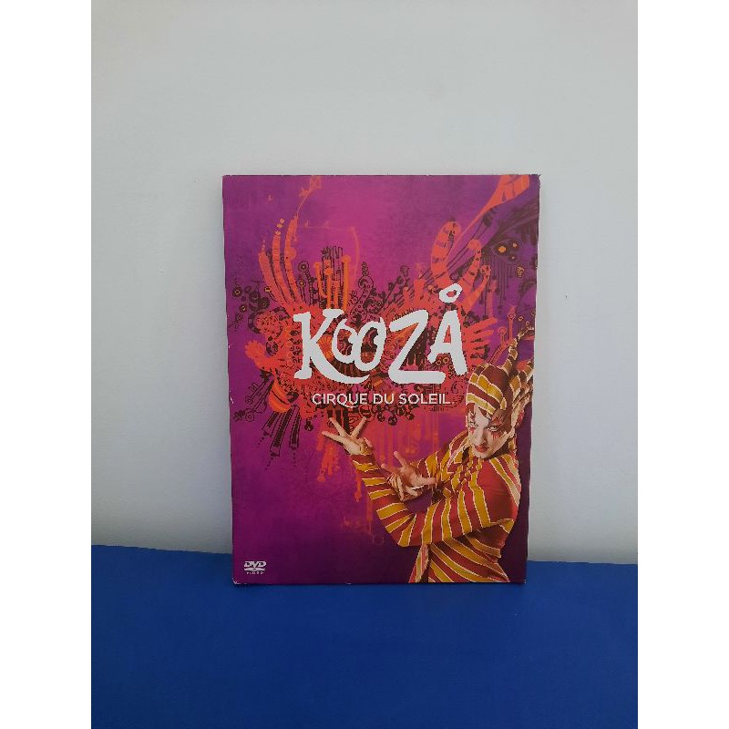 Dvd duplo Kooza Cirque du Soleil, original. Raro. Shopee Brasil