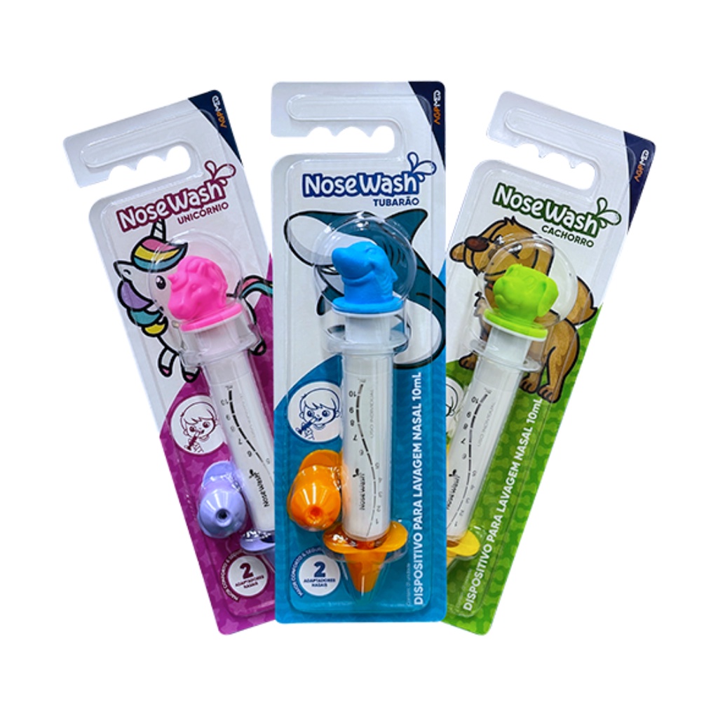 Seringa Infantil Para Lavagem Nasal Nosewash | Shopee Brasil
