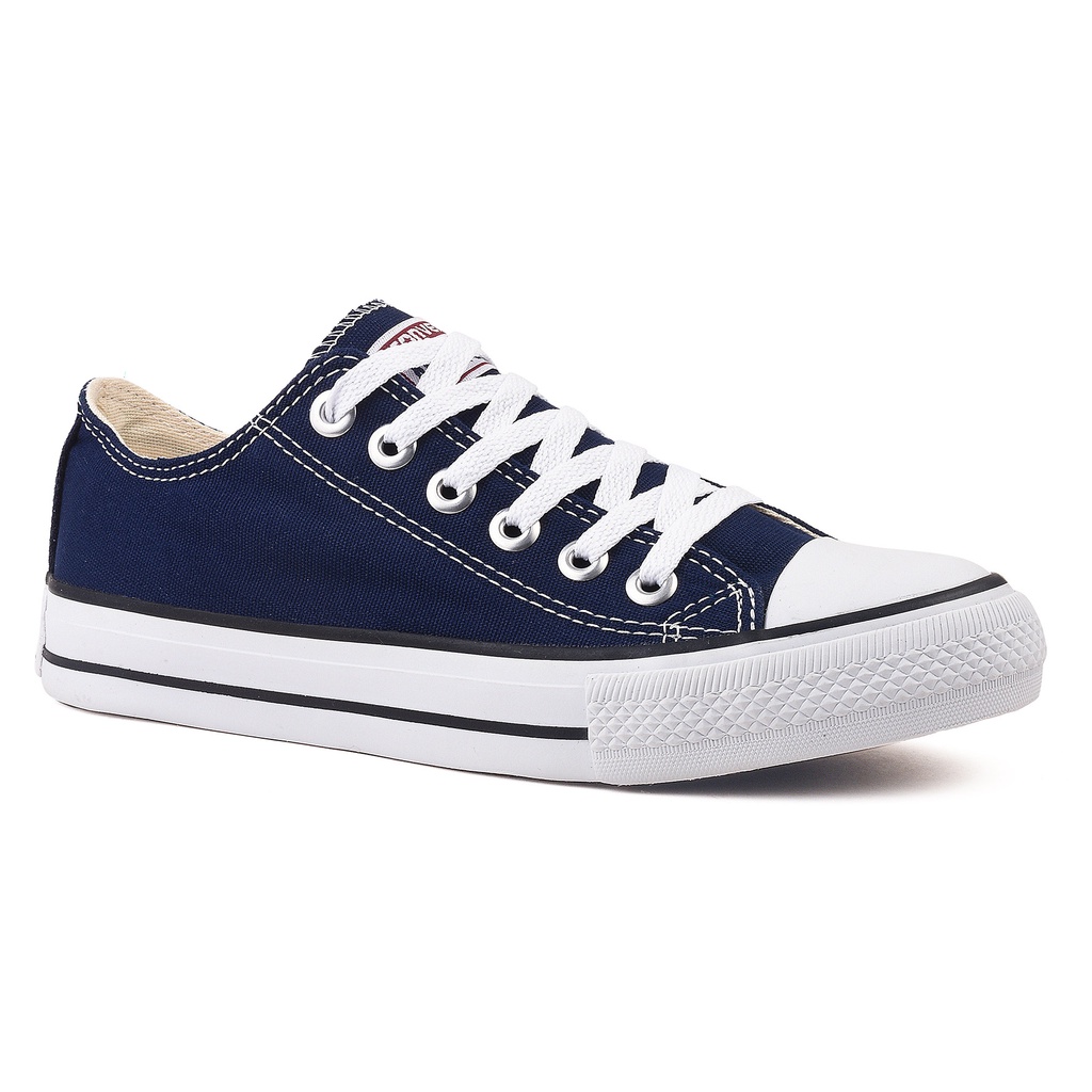 Tênis All Star Masculino e Feminino Casual Cano Baixo Azul Marinho Chuck  Taylor