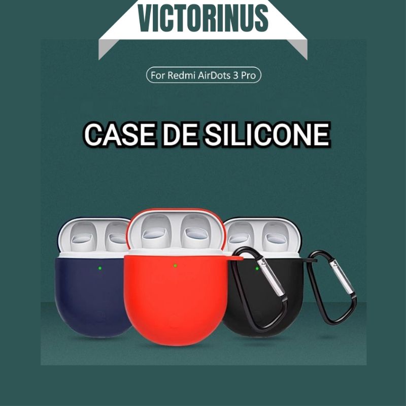 Case de silicone para o redmi airdots 3 Pro/Buds 3 pro