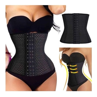 Cinta modeladora Faixa Neoprene Abdominal Auxiliar Redução De Medidas leve