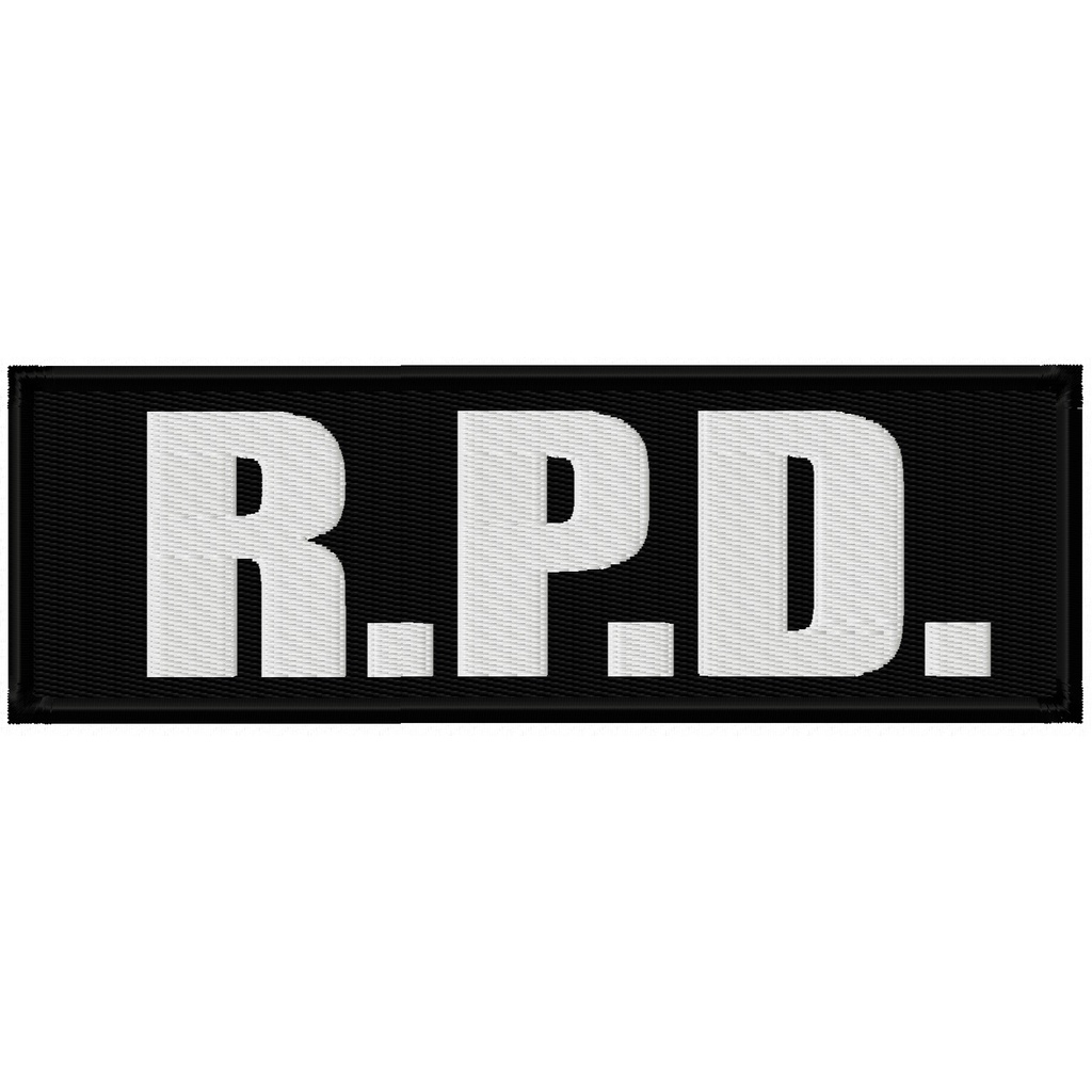 Patch Bordado Placa R.P.D._200X100 (RACCOON POLICE) | Shopee Brasil