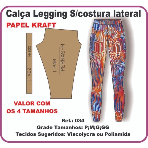 Calça Legging De Veludo Feminina Cintura Alta Moda Cotelê