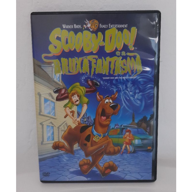 Dvd ScoobyDoo e a Bruxa Fantasma Original Shopee Brasil