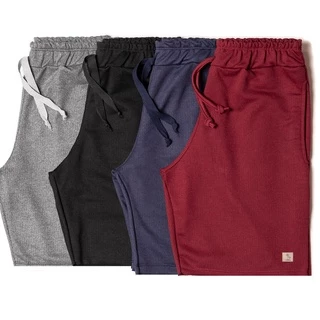 Bermuda Moletom Masculina Shorts Calção Masculino Academia