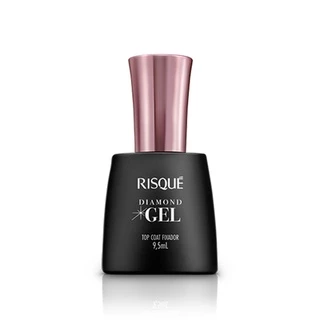 Esmalte Risque Diamond Gel Top Coat Fixador 9,5ml