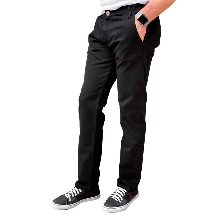 Calça masculina de store brim