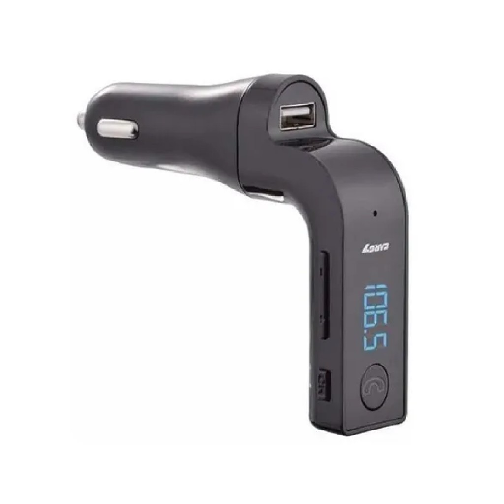 Receptor Transmissor Veicular Bluetooth Fm Mp3 Usb Pendrive Com Entrada