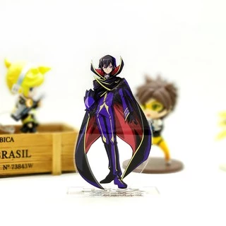 Código Geass Lelouch Lampero Modelo De Figura Em Acrílico De Carrinho De Brinquedo anime Decoração De Mesa