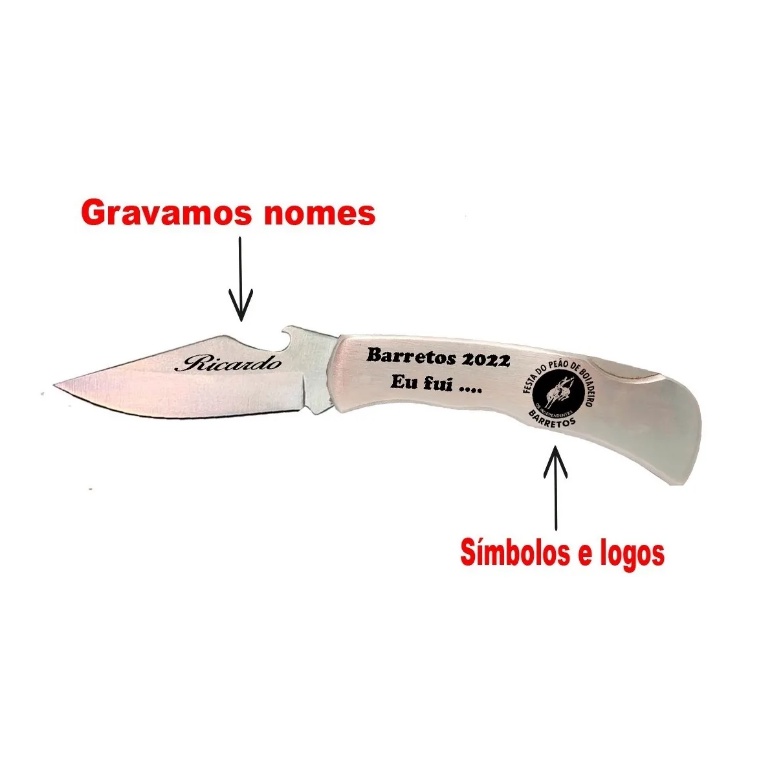 Canivete Personalizado Nome Gravado | Shopee Brasil
