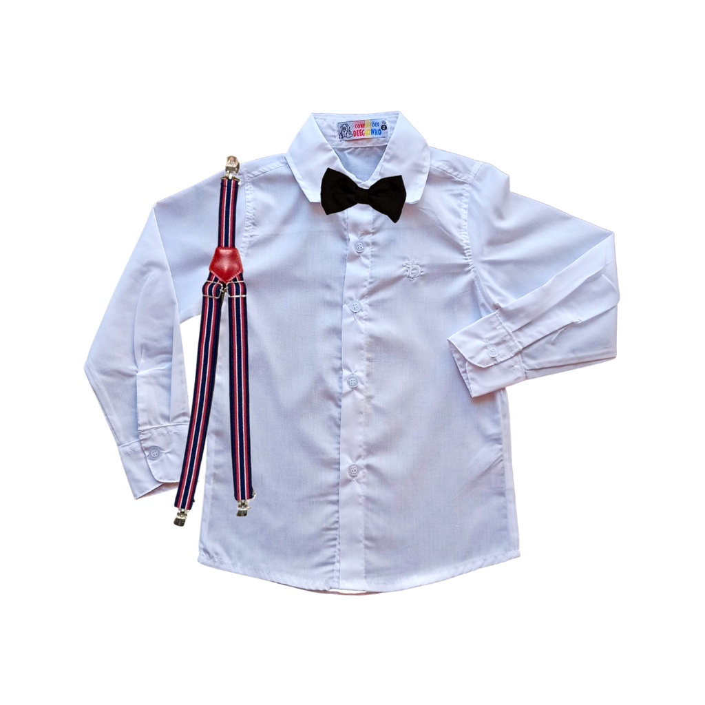 Camisa social best sale masculina com gravata