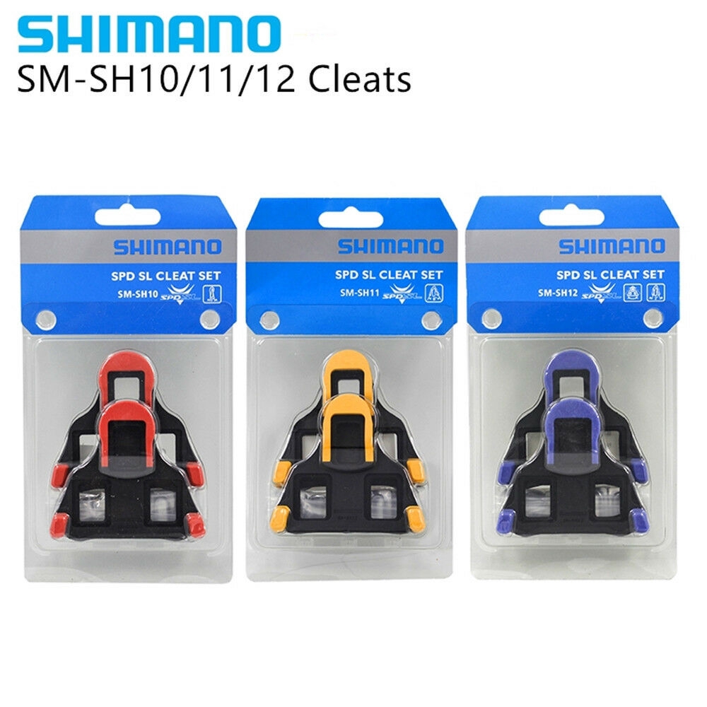 Shimano Sm-Sh10 / Sh11 / Sh12 Conjunto De Cleat Com 2 / 6 Graus Pedal De Bicicleta De Estrada Spd-Sl