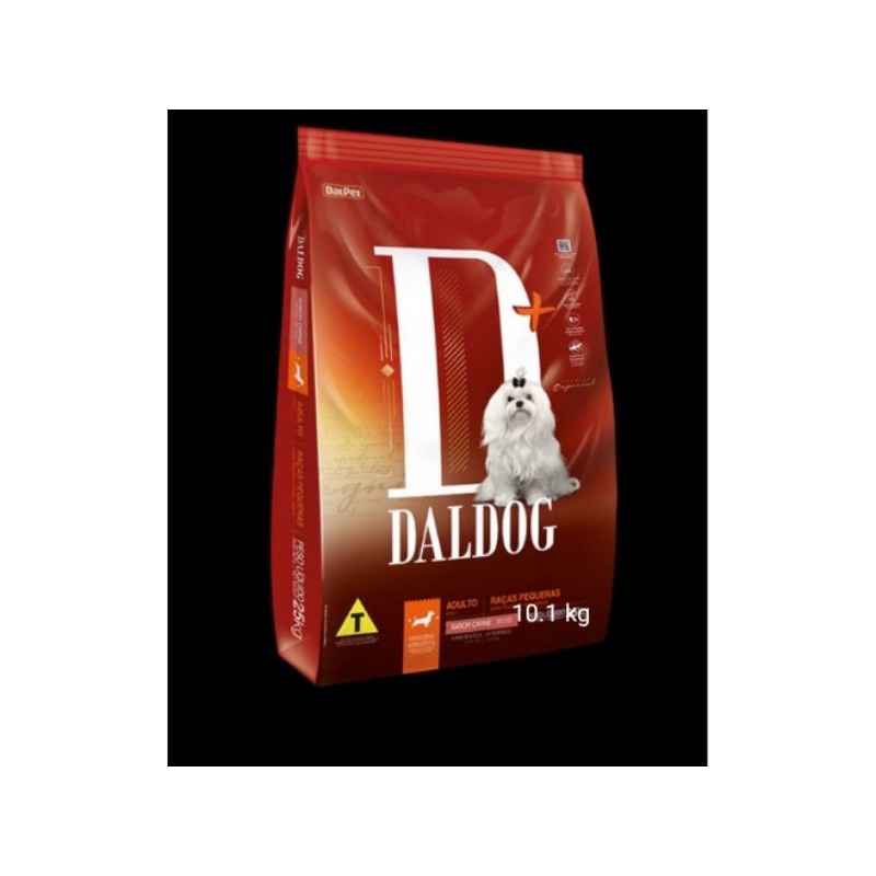 Ração Dal Dog Adulto Raças Pequenas 10.1 kg | Shopee Brasil