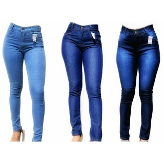 Jean jogger celeste tiro alto