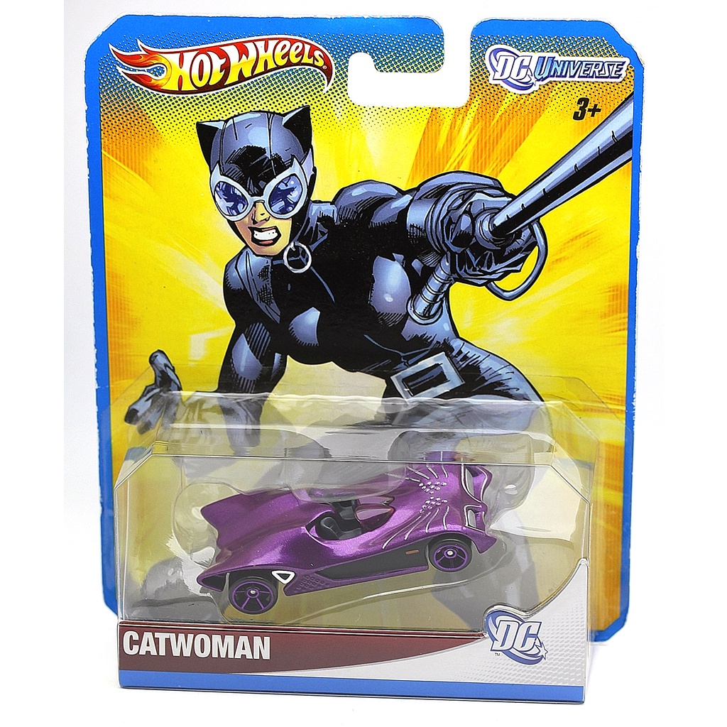 Carrinho Hot Wheels - Ballistik - Catwoman - Batman DC - 1:64