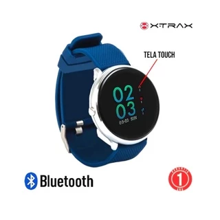 Relogio Smartwatch Inteligente Watch 2 Xtrax Azul Bluetooth