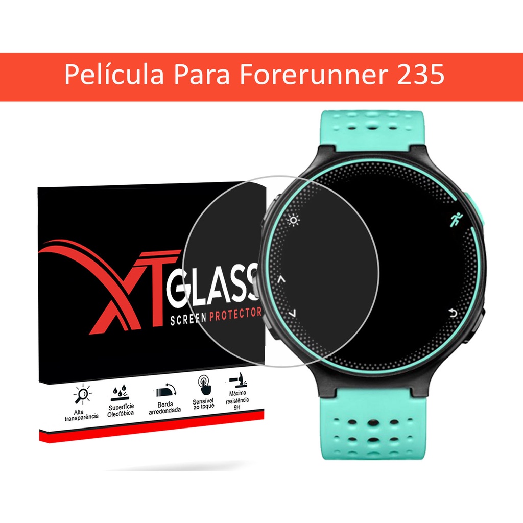 Pelicula Vidro XTglass Compativel Com Forerunner 235 Shopee Brasil