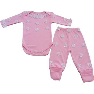 kit body e mijao bebê menina conjunto bory e mijao
