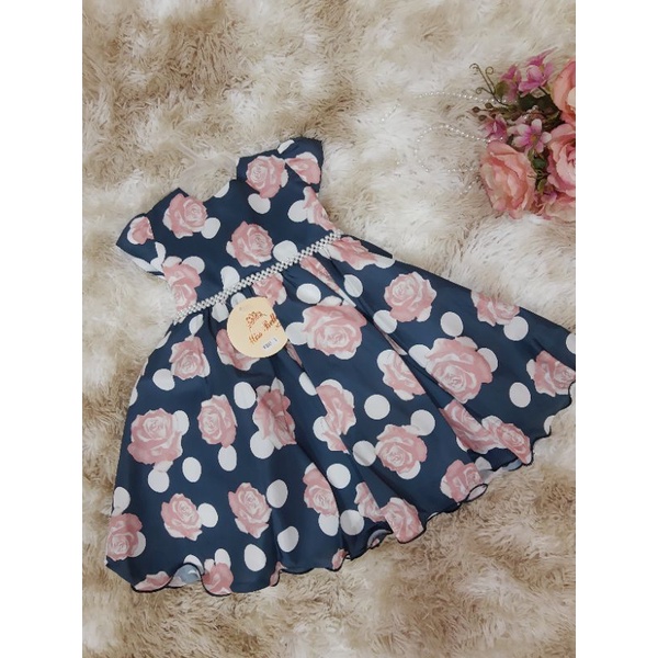 Vestido Luxo Infantil Festa Floral ano Shopee Brasil