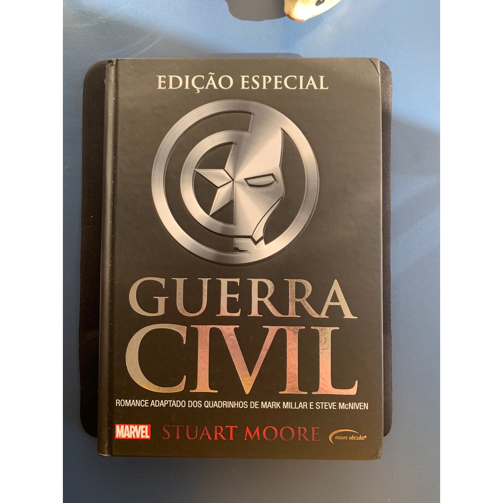 Livro Guerra Civil Edição Especial Capa Dura - Stuart Moore - Usado ...