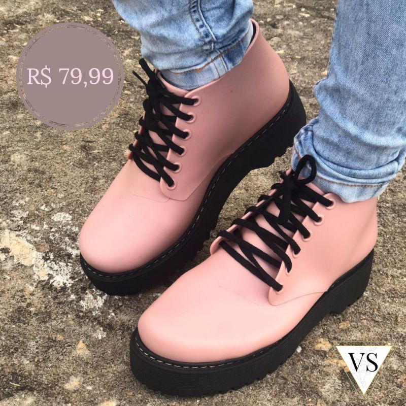 Bota melissa best sale sem salto