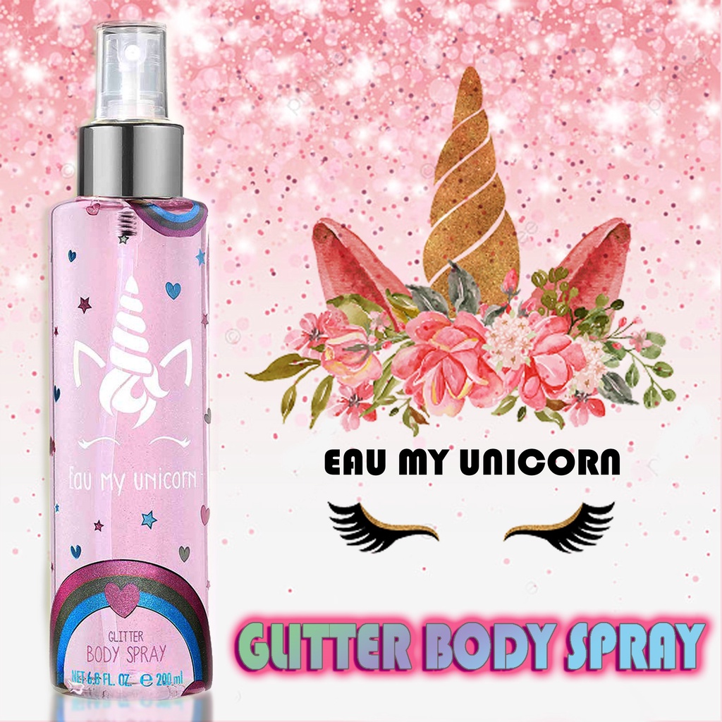 Glitter Spray Unicorno