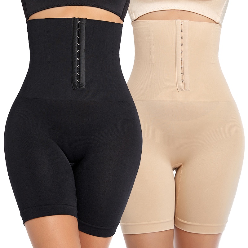 Modelador de cintura feminino modelador de barriga calcinha com controle de  barriga emagrecedora cinta modeladora corporal cintura alta (cor: azul,  tamanho: P.)