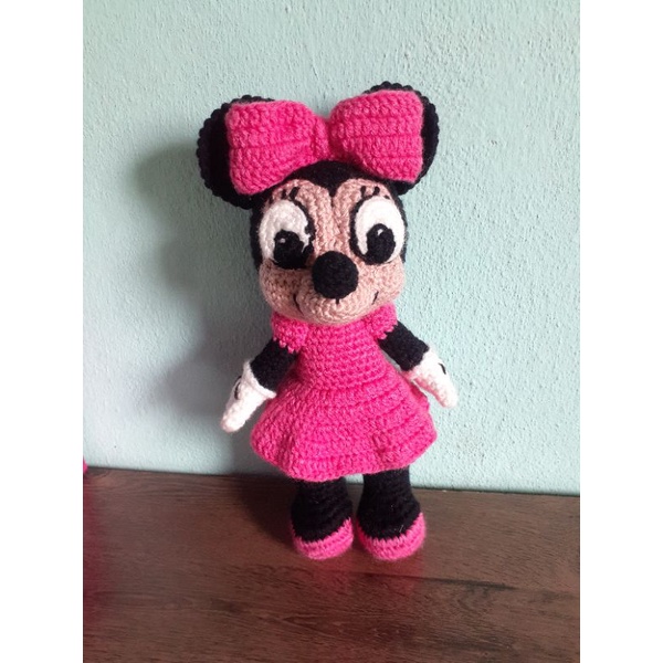 Minnie Amigurumi Shopee Brasil