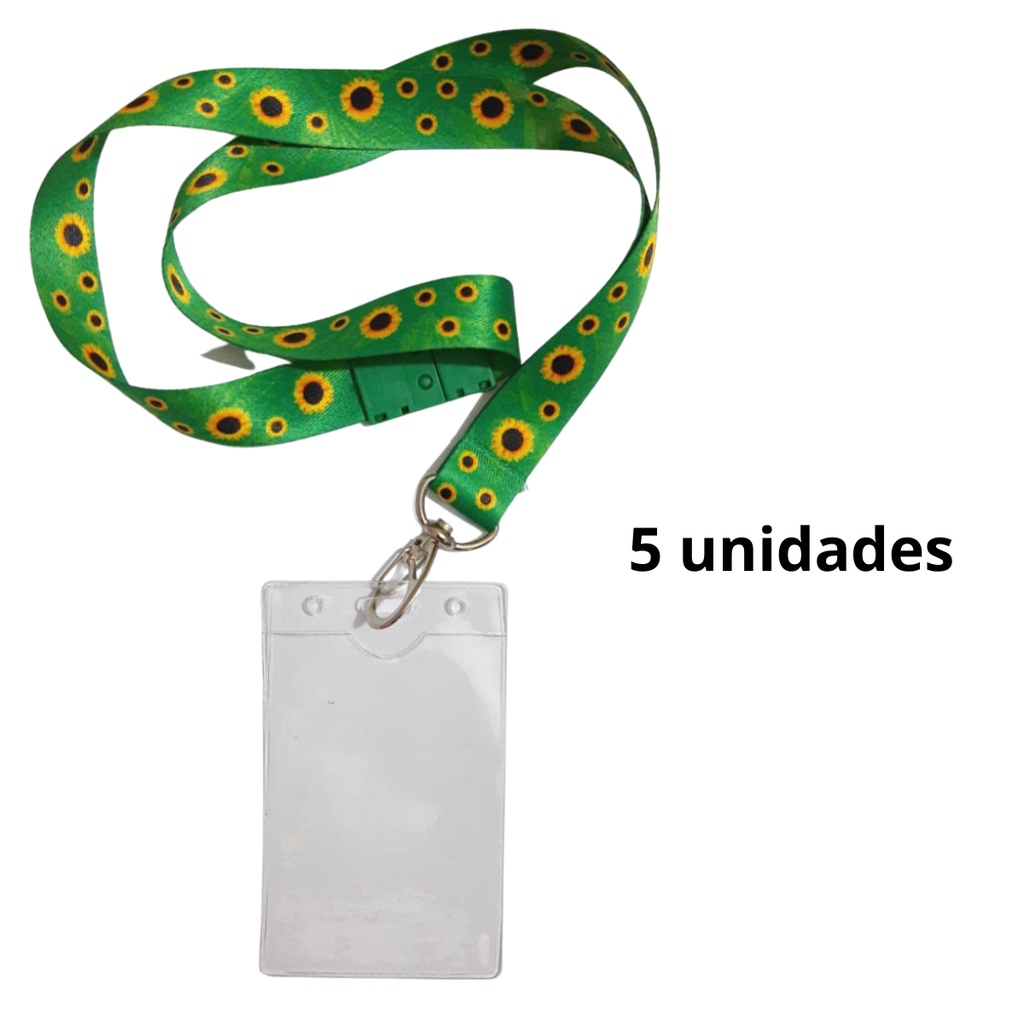 Kit Cordão Girassol 5 Unidades - Deficiência Oculta - Autismo - Tdah ...