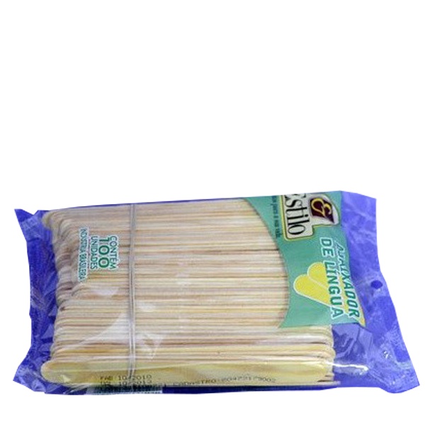 Palitos De Madeira (100 Unidades)