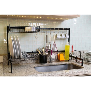 Cozinha Suspensa 82cm Autossustentavel Modular De Bancada Escorredor 20 Peças